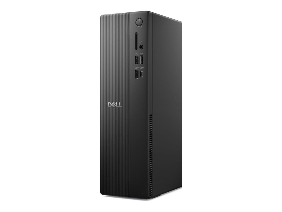 Dell Pro Slim Essential QVS1260 - Schlanker Desktop - Core Ultra 5 225 / 3.3 GHz - RAM 16 GB - SSD 512 GB - NVMe, QLC, Class 25 - Intel Graphics - 1GbE, Bluetooth, Wi-Fi 6 - WLAN: Bluetooth, 802.11a/b/g/n/ac/ax - Win 11 Pro - Monitor: keiner - Schwar