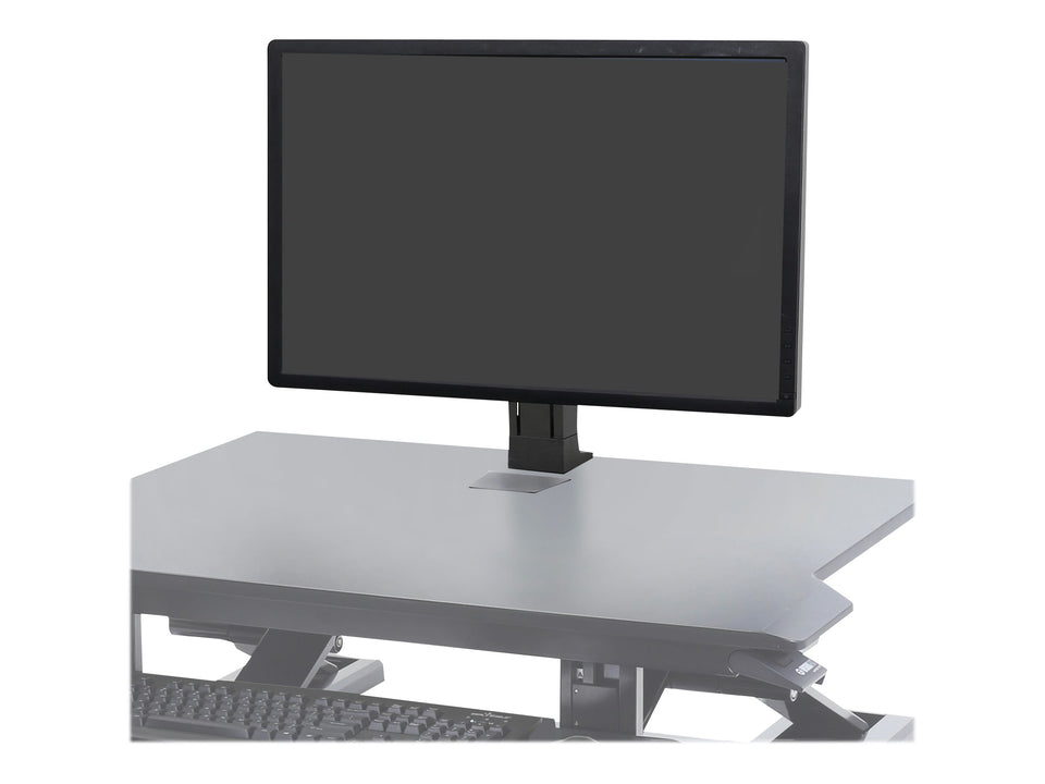 Ergotron WorkFit - Befestigungskit (Tischmontage) - für LCD-Display - Schwarz - Bildschirmgröße: bis zu 76,2 cm (bis zu 30 Zoll)