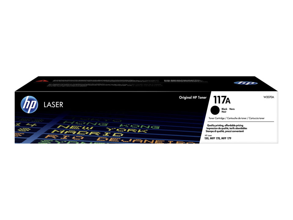 HP 117A - Schwarz - original - Tonerpatrone (W2070A)