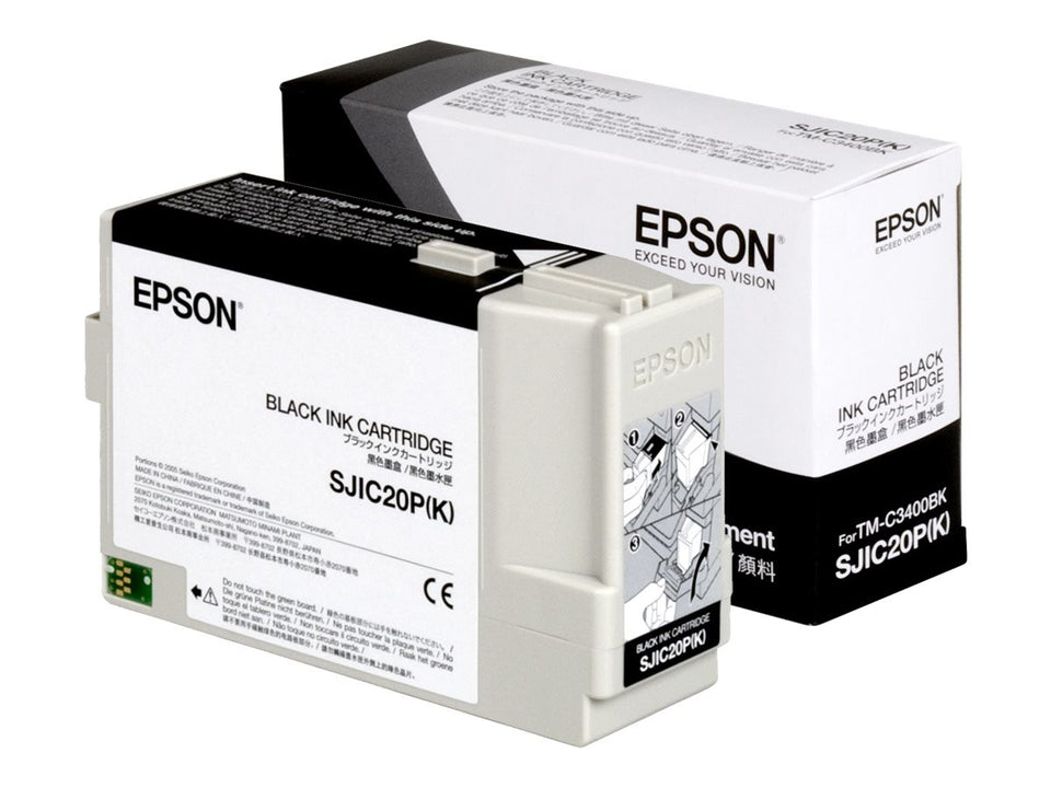 Epson SJIC20P(K) - Schwarz - original - Tintenpatrone