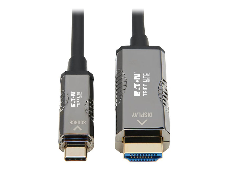 Eaton Tripp Lite Series High-Speed USB-C to HDMI Fiber Active Optical Cable (AOC)