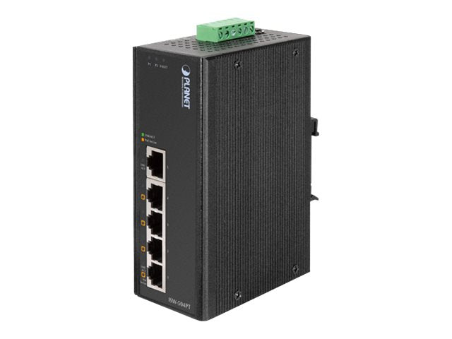Planet ISW-504PT - Switch - 4 x 10/100 (PoE)