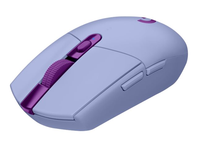 Logitech G G305 - Maus - optisch - 6 Tasten - kabellos - 2.4 GHz - kabelloser Empfänger (USB)