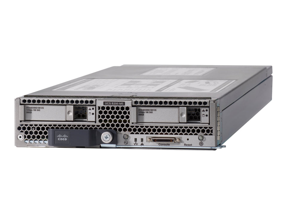 Cisco UCS B200 M5 Blade Server - Server - Blade - zweiweg - keine CPU - RAM 0 GB - SATA/SAS - Hot-Swap 6.4 cm (2.5")