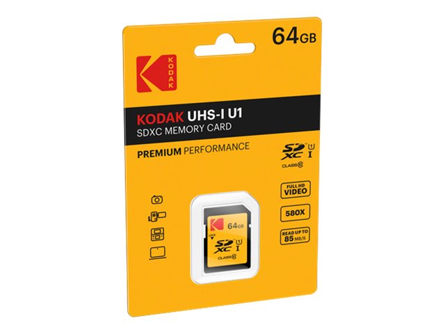 Kodak Flash-Speicherkarte - 64 GB - UHS-I U1