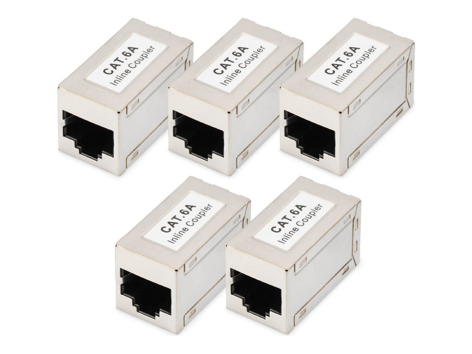 DIGITUS CAT 6A Modulare Kupplung, geschirmt - 5 Stk.