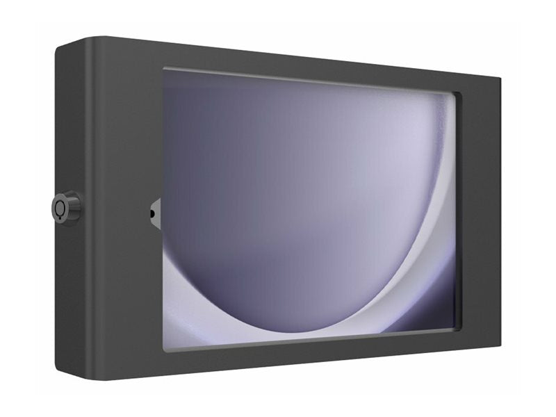 Compulocks Galaxy Tab A9 Apex Enclosure Wall Mount - Gehäuse - für Tablett - verriegelbar - hochwertiges Aluminium - Schwarz - Bildschirmgröße: 22.1 cm (8.7")