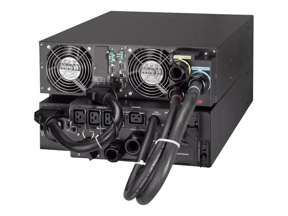 Eaton 9PX 9PX11KIRTNBP31 - USV (in Rack montierbar/extern) - Wechselstrom 380/400/415 V - 10000 Watt - 11000 VA - Ethernet 10/100/1000, RS-232, USB - PFC - 6U - 48.3 cm (19")