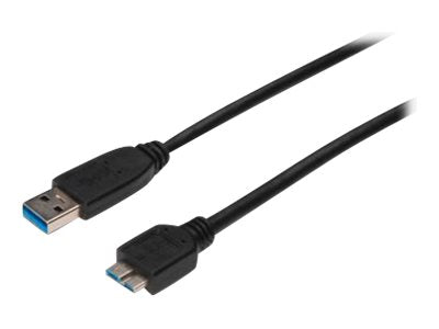DIGITUS USB-A  Micro-B Anschlusskabel, 0,25m