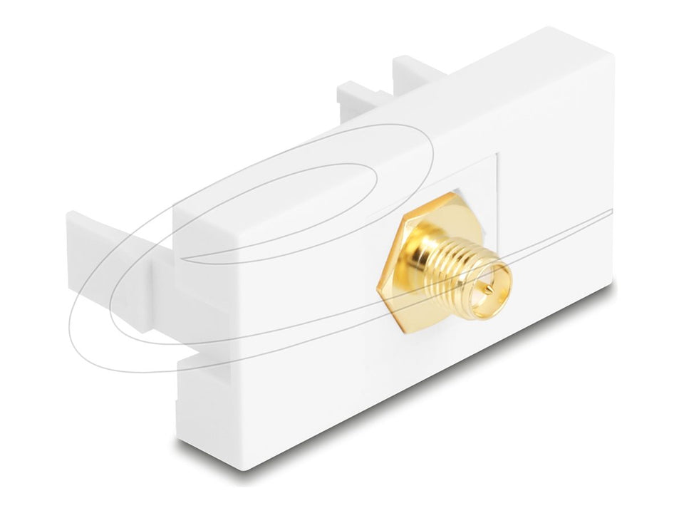 Delock Easy 45 - Einrastmodul - RP-SMA female