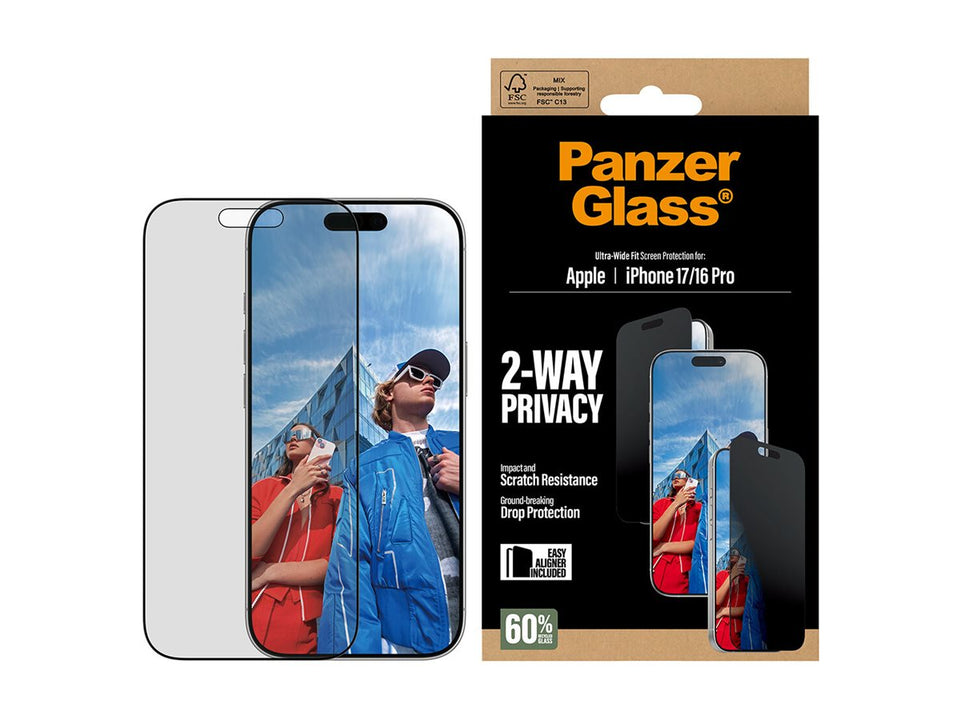 PanzerGlass Privacy - Bildschirmschutz für Handy