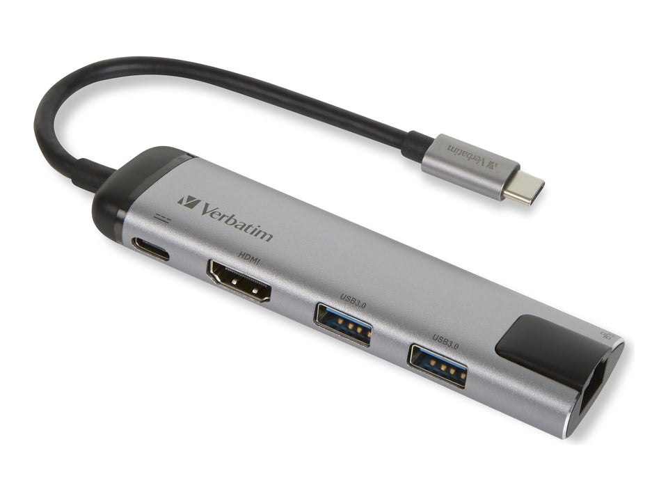 Verbatim Dockingstation - USB-C - HDMI - 1GbE