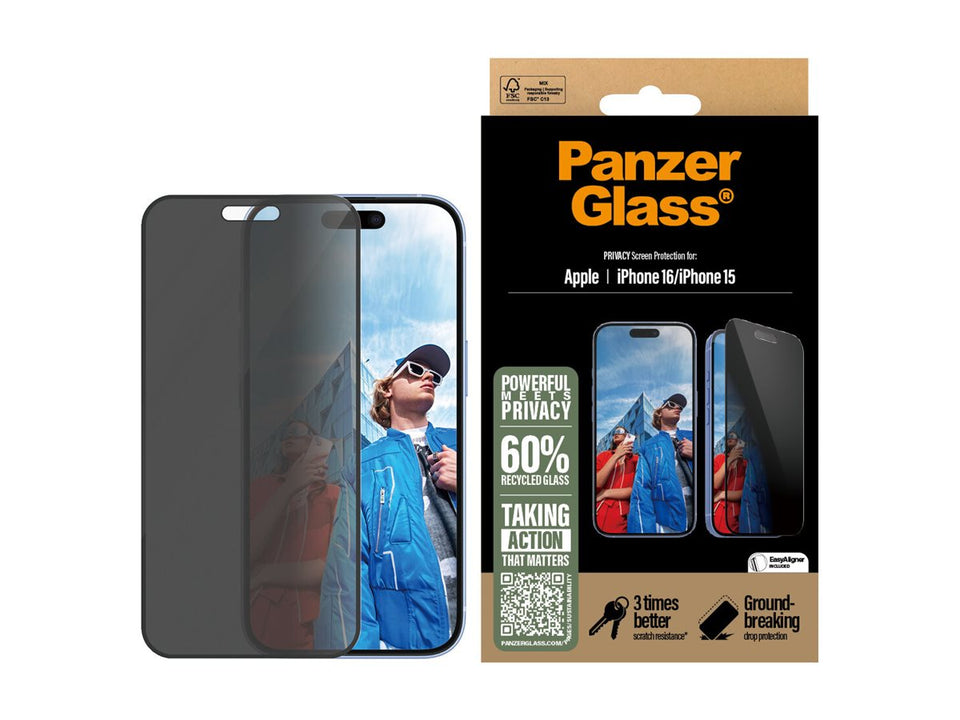 PanzerGlass Bildschirmschutz für Handy - ultrabreite