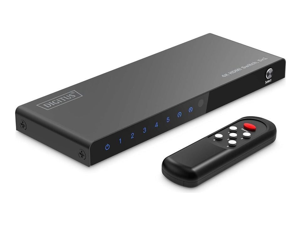 DIGITUS 4K HDMI Switch, 5x1