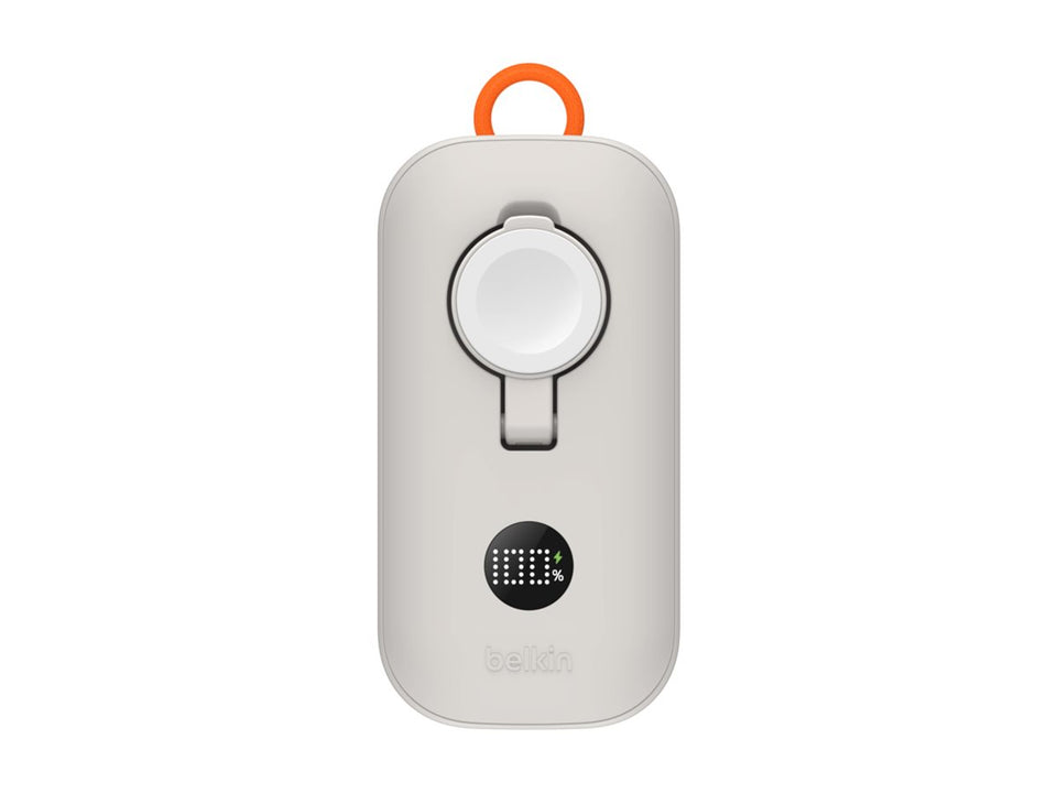 Belkin BoostCharge Pro - Powerbank - mit Apple Watch Ladegerät - 10000 mAh - 45 Watt - Fast Charge (2 x USB-C)