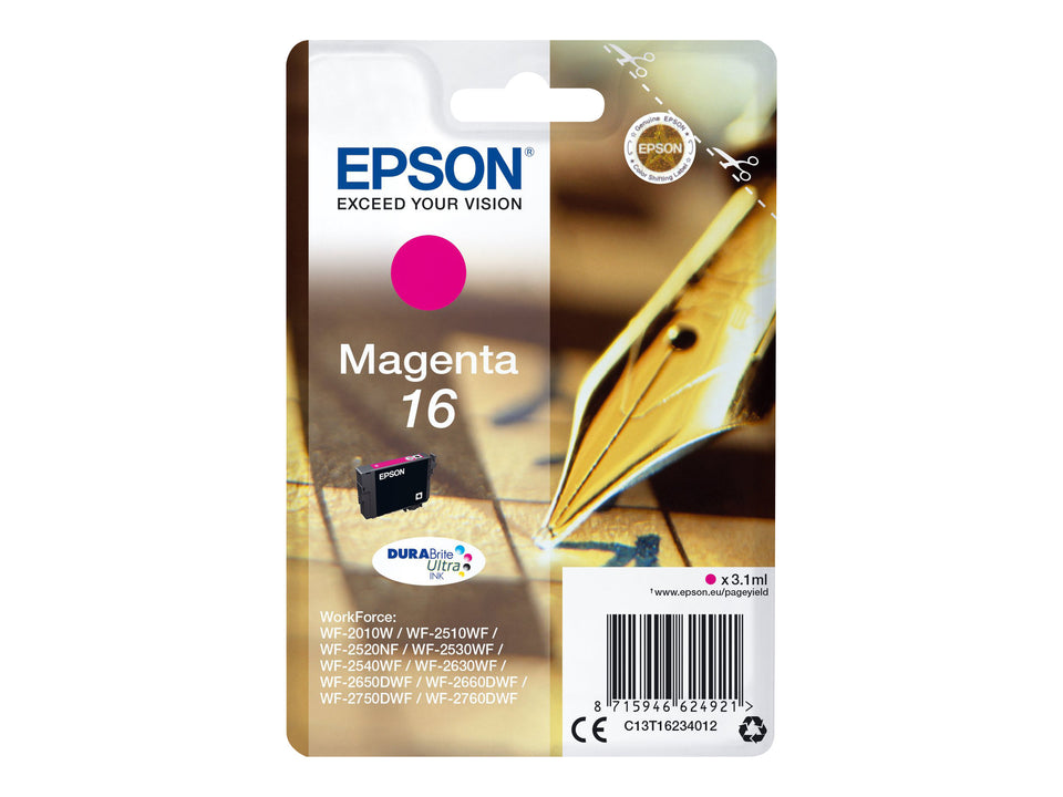 Epson 16 - 3.1 ml - Magenta - original - Tintenpatrone