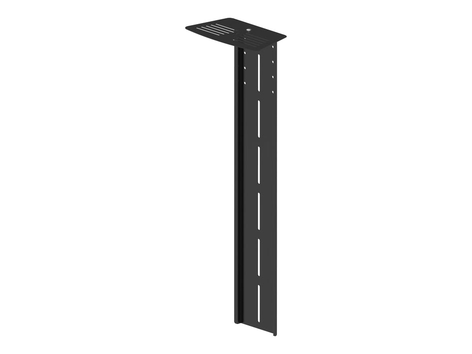 Vision VFM-WVC/2 - Montagekomponente (Regal) - für Videokonferenz-Kamera - kaltgewalzter Stahl - Schwarz - Bildschirmgröße: 127-218 cm (50"-86")