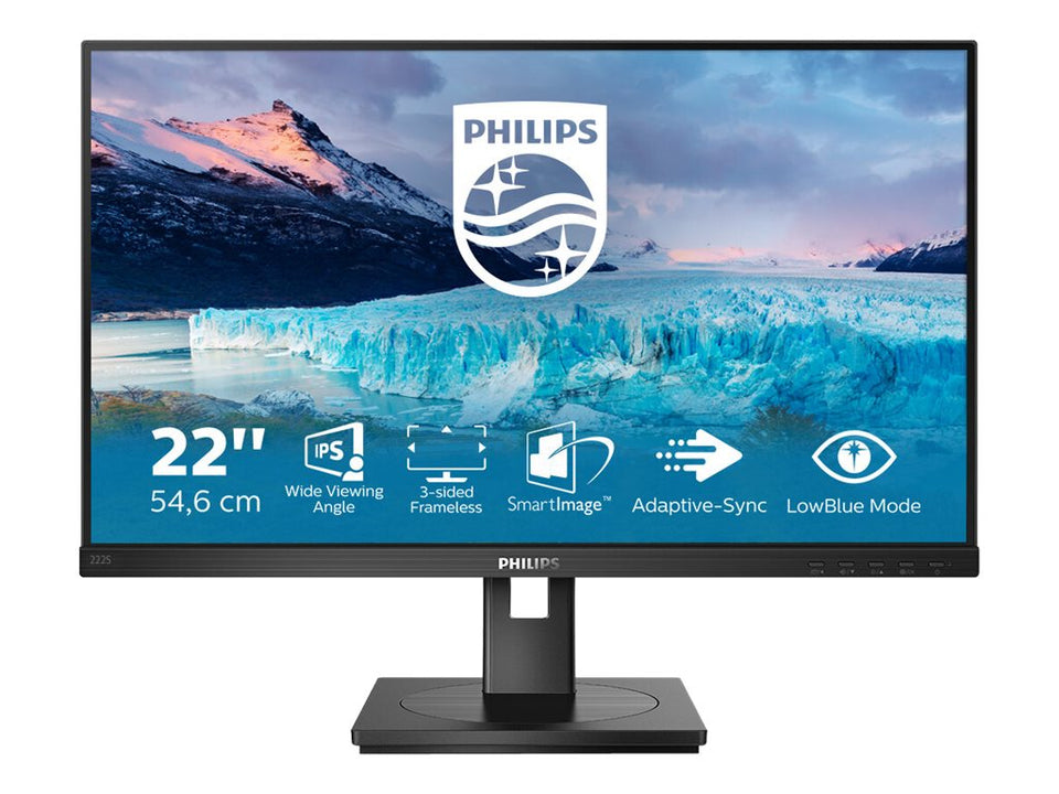 Philips S-line 222S1AE - LED-Monitor - 55 cm (22")