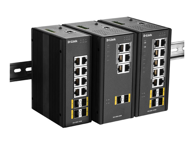 D-Link DIS 300G-12SW - Switch - managed - 8 x
