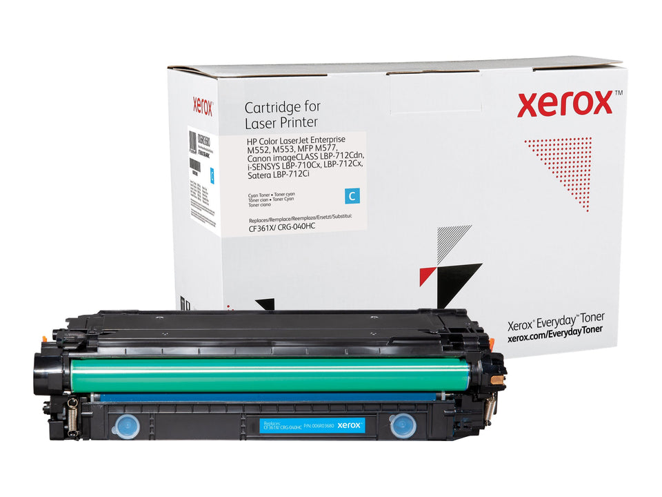 Xerox Everyday - Hohe Ergiebigkeit - Cyan - kompatibel - Tonerpatrone (Alternative zu: Canon CRG-040HC, HP CF361X)