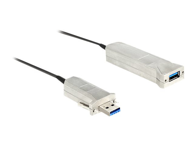 Delock Aktives Optisches - USB-Kabelsatz - aktiv, Daumenschrauben