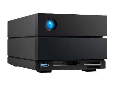LaCie 2big Dock STLG40000400 - Festplatten-Array - 40 TB - 2 Schächte (SATA-600)