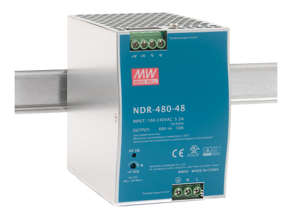 D-Link DIS N480-48 - Netzteil (DIN-Schienenmontage