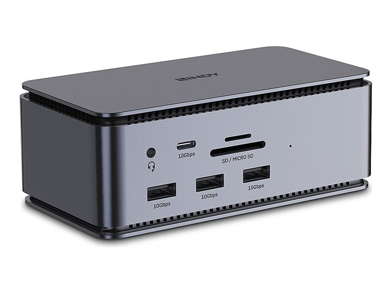 Lindy DST-Pro - Dockingstation - für Laptop