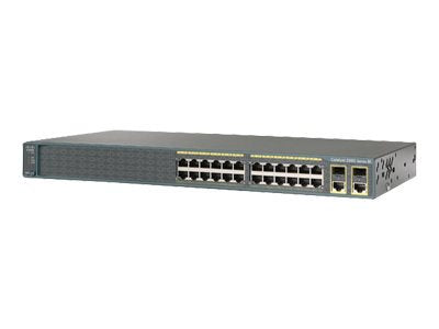 Cisco Catalyst 2960-Plus 24LC-L - Switch - managed - 16 x 10/100 + 8 x 10/100 (PoE)