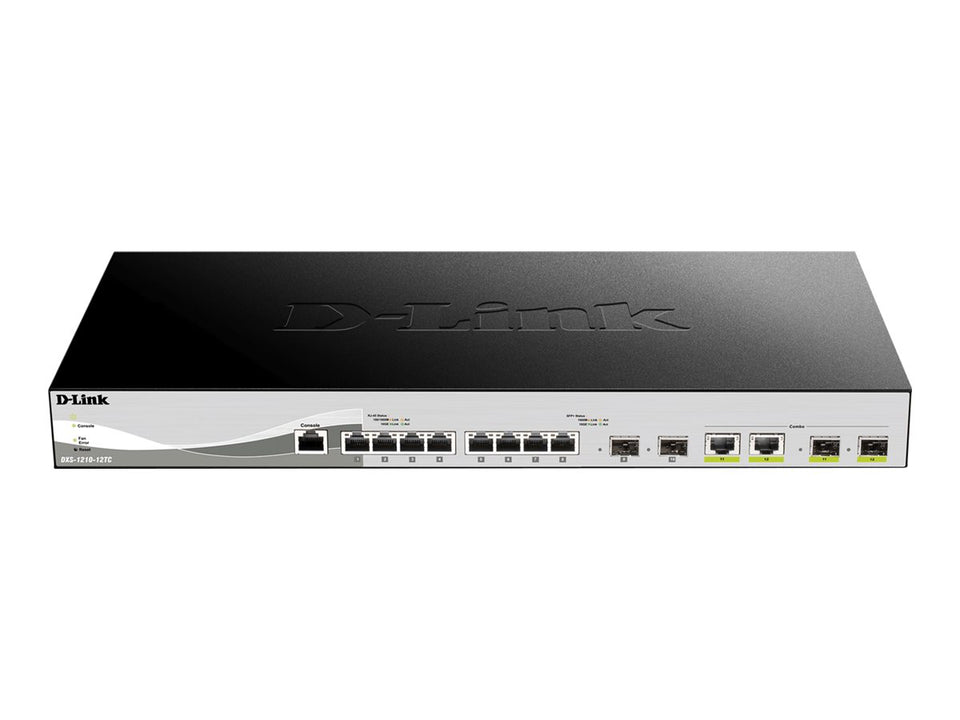 D-Link DXS 1210-12TC - Switch - Smart - 8 x 10GBase-T