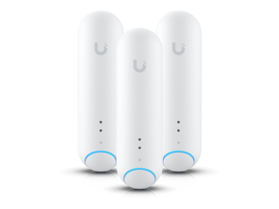 Ubiquiti UniFi - Stimmungsleuchtensensor/Bewegungssensor - Schutz, All-in-One - kabellos (Packung mit 3)