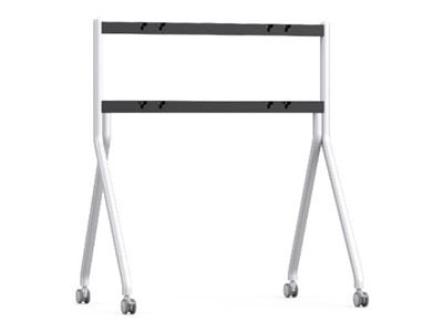 Huawei Wagen - für Flachbildschirm - Kohlenstoffstahl - weiß - Bildschirmgröße: 165 cm, 191 cm, 218 cm (65", 75", 86")