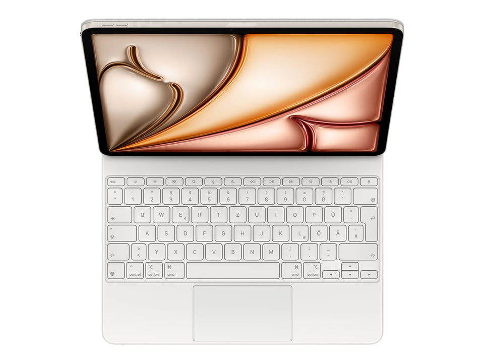 Apple iPad Air Magic Keyboard 13 White-Deu - Tastatur - 14 Tasten