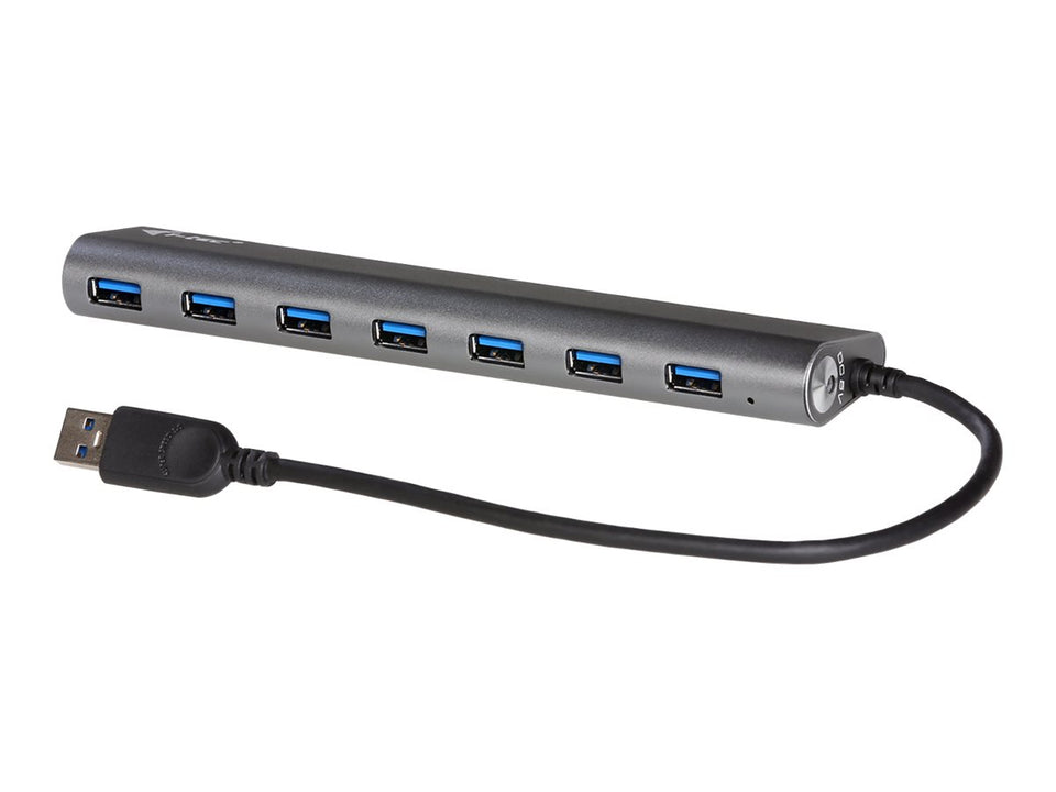 i-tec USB 3.0 Metal Charging HUB - Hub - 7 x