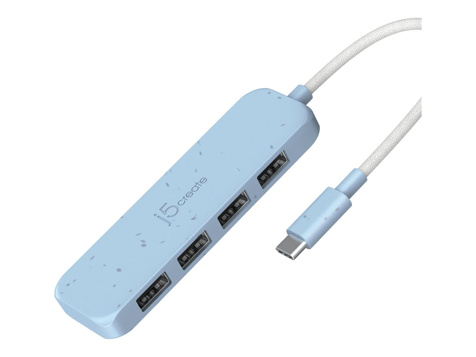 j5create JCH341EC - Hub - umweltfreundlich, USB-C
