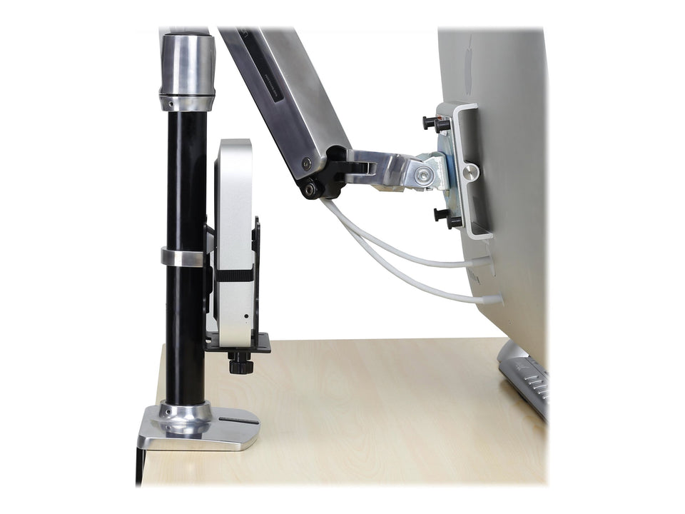 Ergotron Mini-PC-Montage - unter Tisch montierbar, Pfosten montierbar, an der Wand montierbar, VESA-Halterung montierter