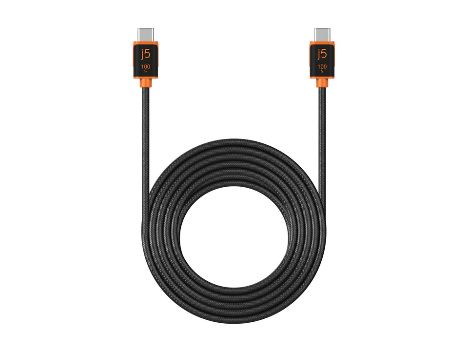 j5create USB-Kabel - USB-C (M) zu USB-C (M)