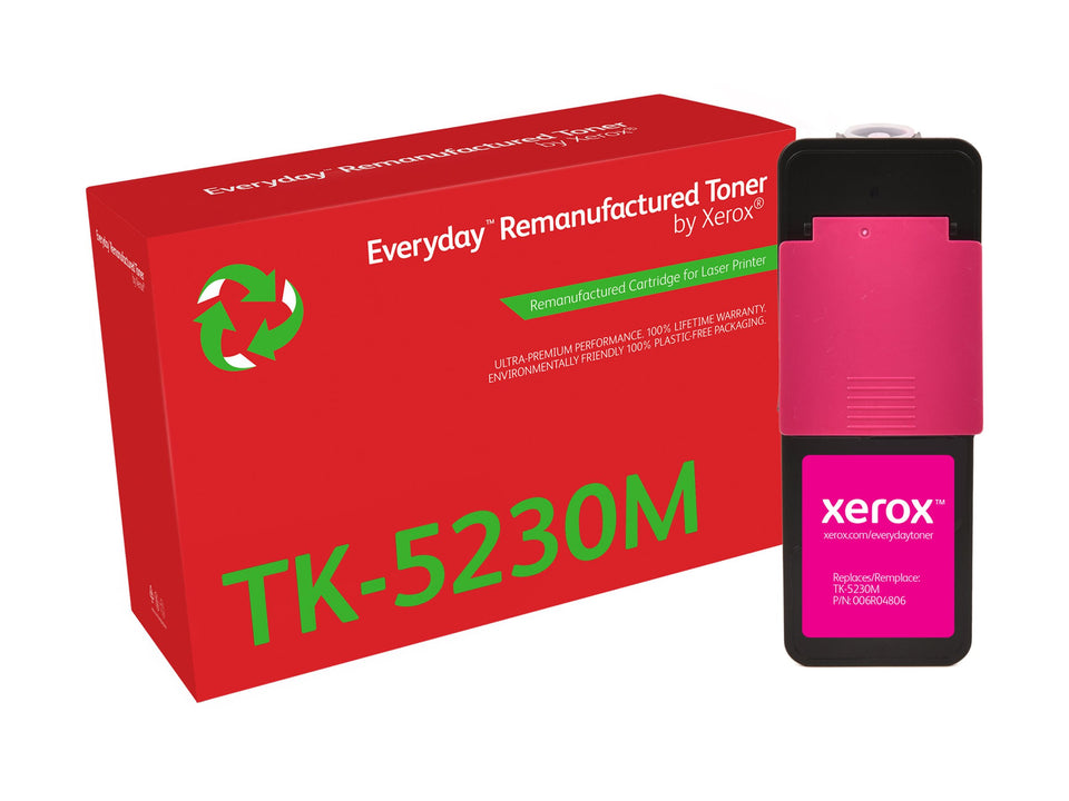Xerox Everyday - Magenta - kompatibel - Box - wiederaufbereitet - Tonerpatrone (Alternative zu: Kyocera TK-5230M)