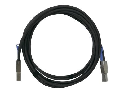 QNAP Externes SAS-Kabel - SAS 12Gbit/s - 36 pin 4x Mini SAS HD (SFF-8644)