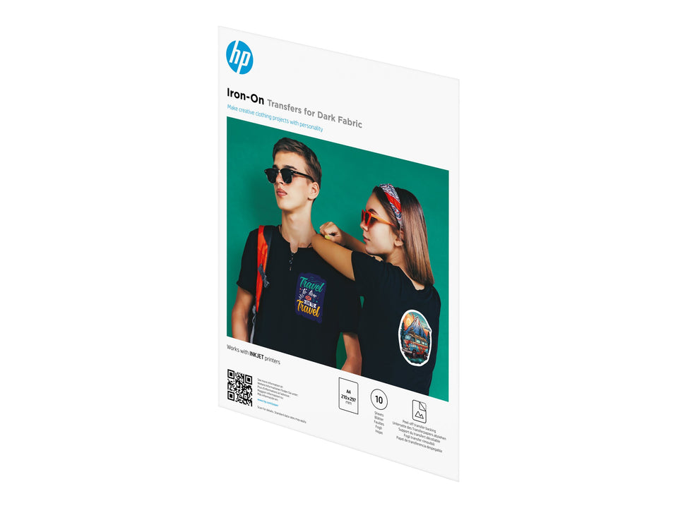 HP  Matt - A4 (210 x 297 mm) 10 Blatt Transferpapier