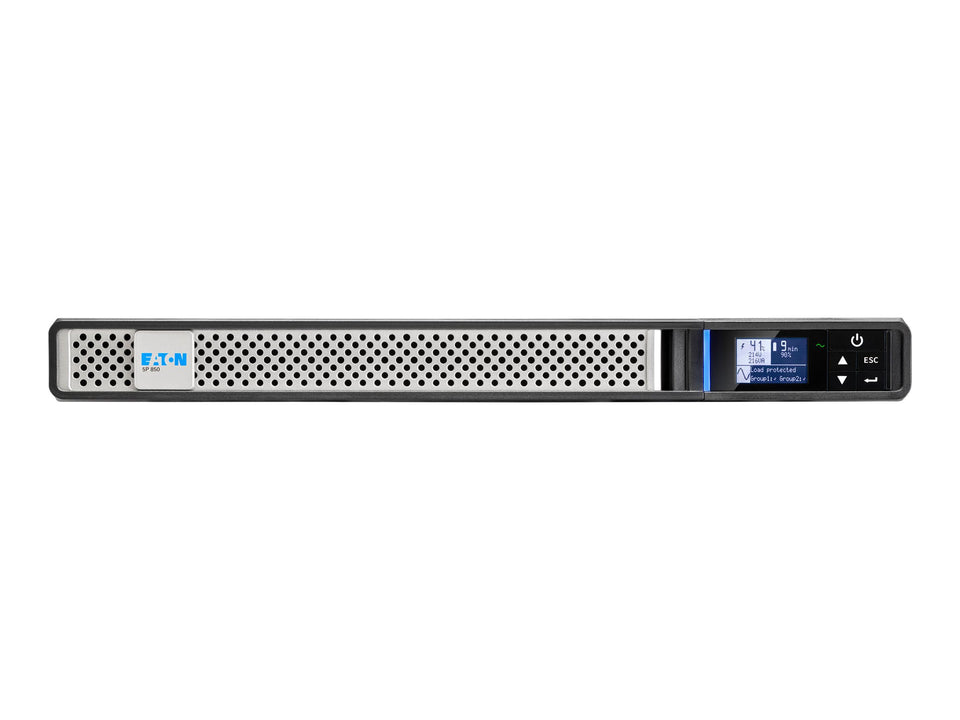 Eaton 5P 850iR - Gen 2 - USV (Rack - einbaufähig) - Wechselstrom 200/208/220/230/240 V - 680 Watt - 850 VA - 1-phasig - 7 Ah - RS-232, USB - Ausgangsanschlüsse: 4 - 1U - 48.3 cm (19")