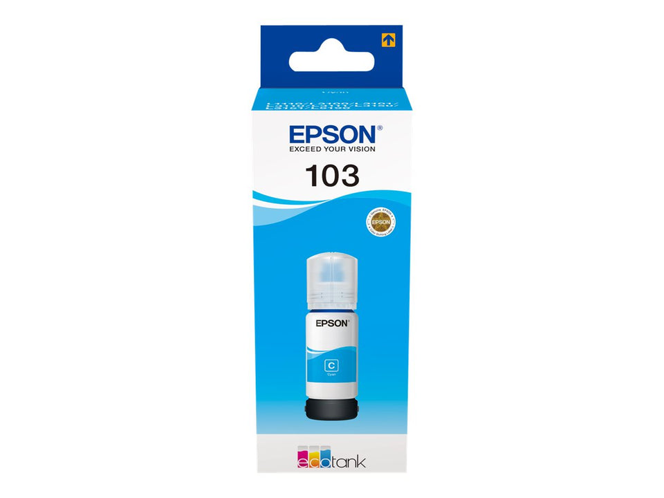 Epson 103 - 65 ml - Cyan - original - Nachfülltinte