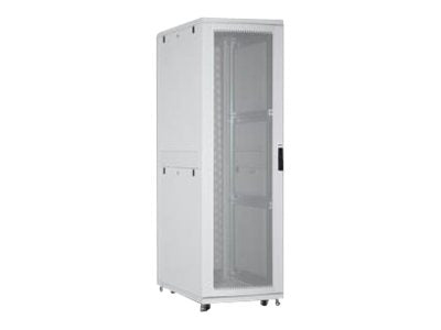 DIGITUS Schrank Netzwerkschrank - Hellgrau, RAL 7035 - 42HE - 48.3 cm (19")