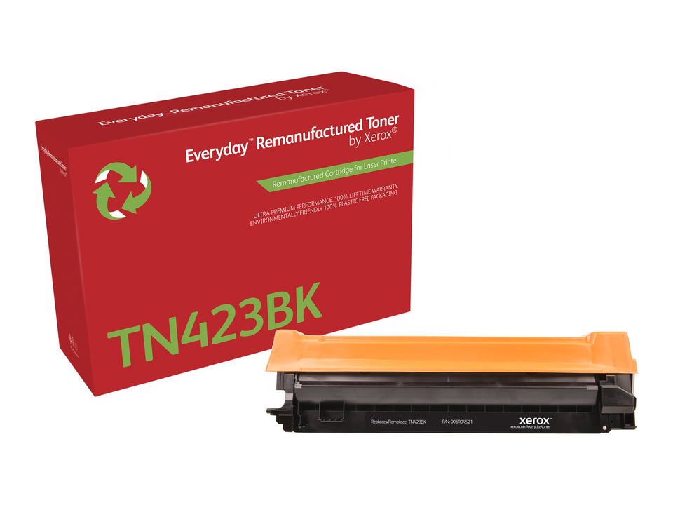 Xerox Everyday - Hohe Ergiebigkeit - Schwarz - kompatibel - Tonerpatrone (Alternative zu: Brother TN423BK)