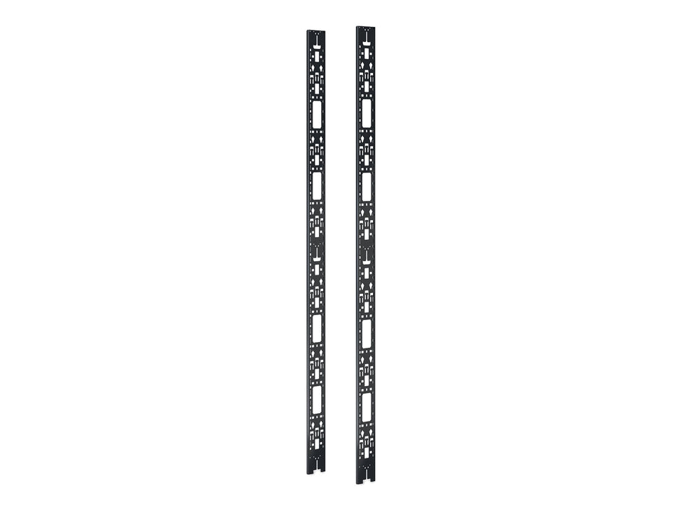 APC Rack - Kabelführungssatz - Schwarz - für
