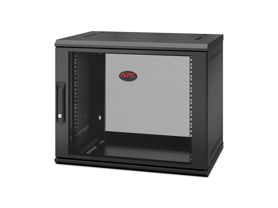APC NetShelter WX AR109SH4 - Gehäuse - geeignet für Wandmontage - Schwarz - 9U - 48.3 cm (19")
