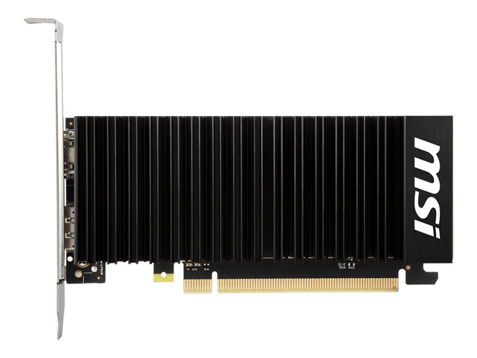 MSI GeForce GT 1030 4GHD4 LP OC - Grafikkarte - GF GT 1030 - 4 GB DDR4 - PCI Express 3.0 x16 (x4 Modus)