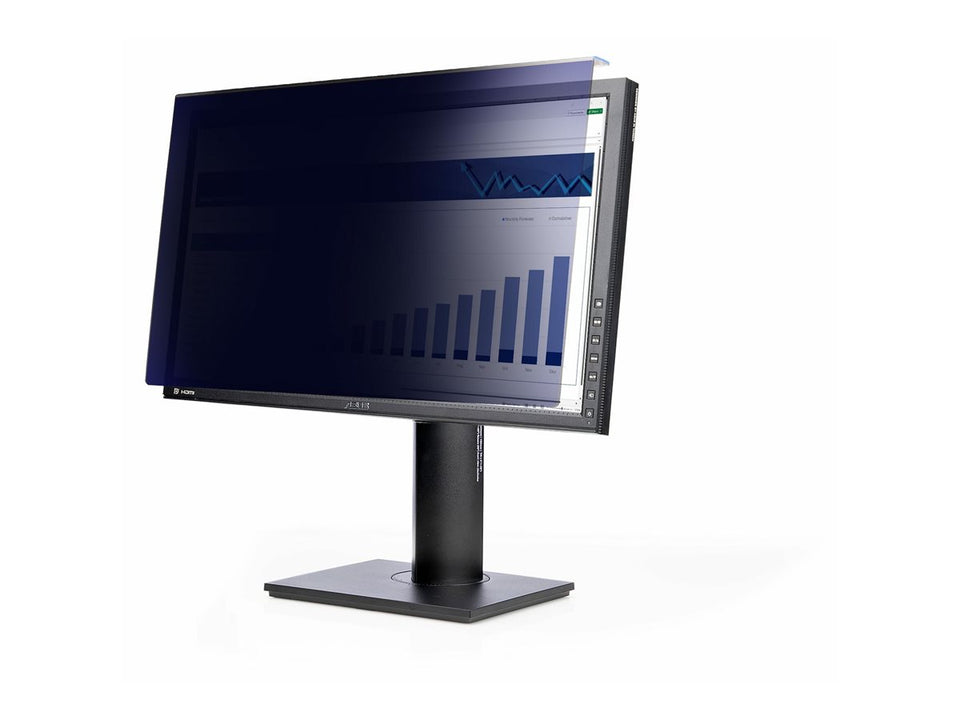 StarTech.com 24-Zoll 16:9 Monitor Blickschutzfilter, Hänge/Acrylfilter - Blickschutzfilter für Bildschirme - 2-Wege - abnehmbar - steckbar - 61 cm Breitbild (Breitbild mit 24 Zoll)