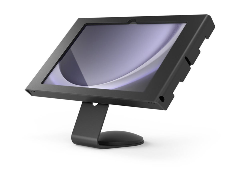 Compulocks Galaxy Tab A9 Apex Enclosure Core Stand - Gehäuse - für Tablett - verriegelbar - Metall - Schwarz - Bildschirmgröße: 22.1 cm (8.7")