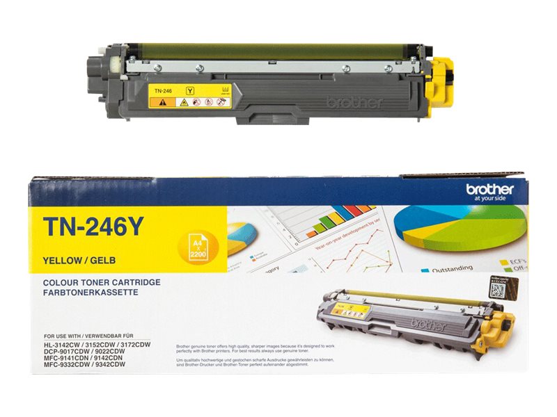 Brother TN246Y - Gelb - original - Tonerpatrone